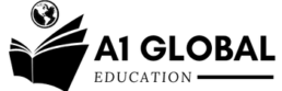 A1 Global Education Logo Black